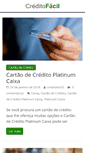Mobile Screenshot of creditofacil.info